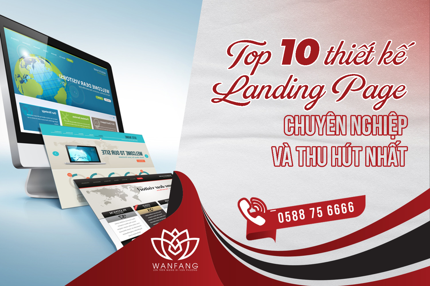 Top 10 thiết kế landing page chuyên nghiệp và thu hút