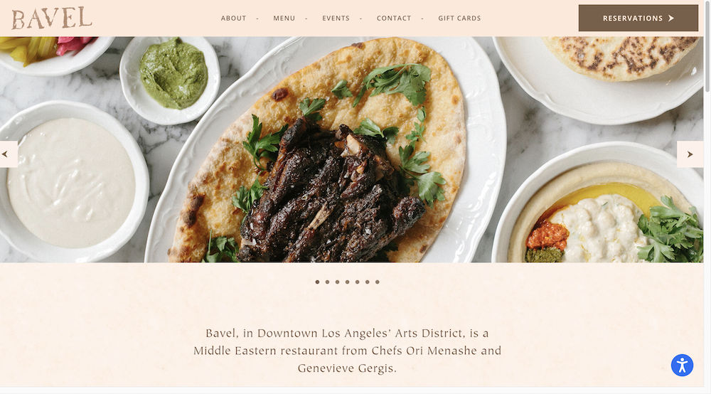 Thiết kế website nhà hàng chuyên nghiệp, đẳng cấp
